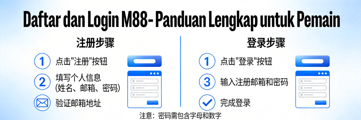 Daftar dan Login M88 - Panduan Lengkap untuk Pemain