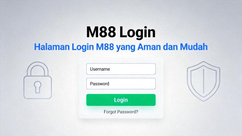 M88 Login - Halaman Login M88 yang Aman dan Mudah